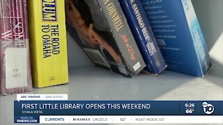First little library opens in the South Bay Saturday