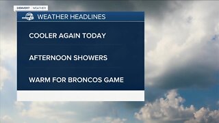 More afternoon showers expected Thursday