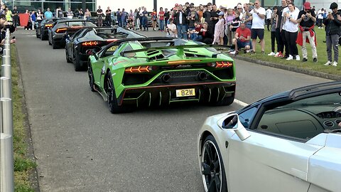 ITALIAN CAR DAY 2023 - FERRARI DINO 246 GTS,FERRARI F12 TDF,FERRARI 308 GTS,LAMBORGHINI COUNTACH