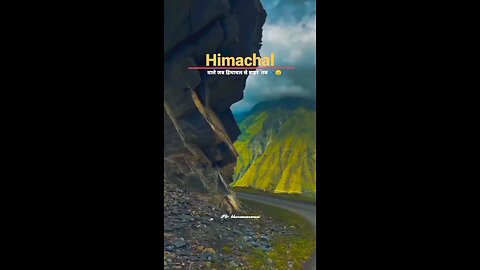 most beautiful place in the world #himachal please come to Himachal