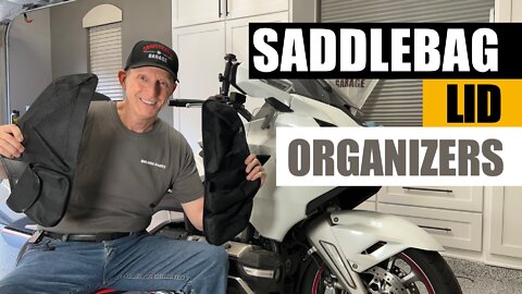 Organizing Your Saddlebags | Review of Hopnel Saddlebag Lid Organizers | Cruiseman's Reviews