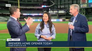 Baseball returns to Milwaukee with Brewers home opener