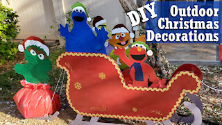 DIY Outdoor Christmas Decorations