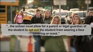 Mask mandate ban for Florida public schools back in effect -- for now