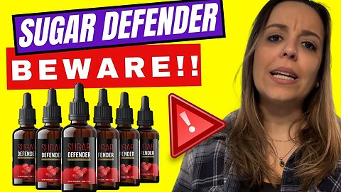 SUGAR DEFENDER REVIEWS (🚫BEWARE!🚫) Sugar Defender Review - Sugar Defender Blood Sugar Supplement