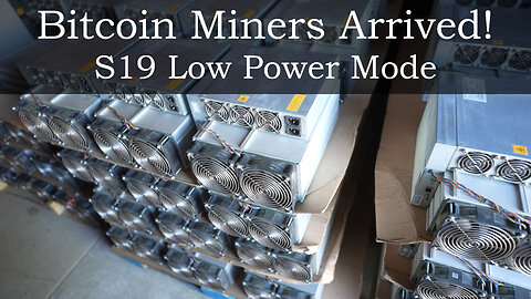 Bitcoin Farm - Batch Of Miners Have Arrived!! S19