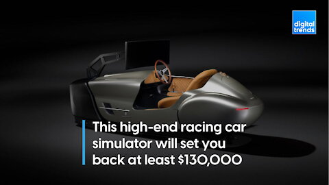 This high-end racing car simulator will set you back at least $130,000