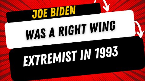 🚨Biden was a right wing "Extremist" on Immigration in 1993 ✅ | Biden promised a "Surge" at border ✅