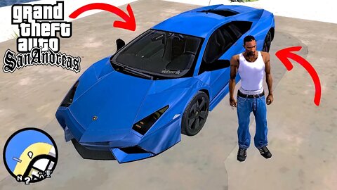 Secret Lamborghini Reventon Super Car Location in GTA San Andreas (Cheat Code)