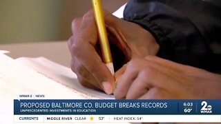 Proposed Baltimore County budget breaks records