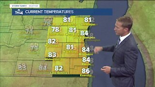 Chances of showers Friday afternoon
