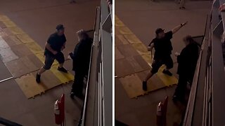 Security Guard Steals The Spotlight During Taylor Swift Concert