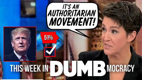 This Week in DUMBmocracy: The Left Wing Media Were OFF on EVERYTHING as Trump DOMINATES Iowa Caucus!