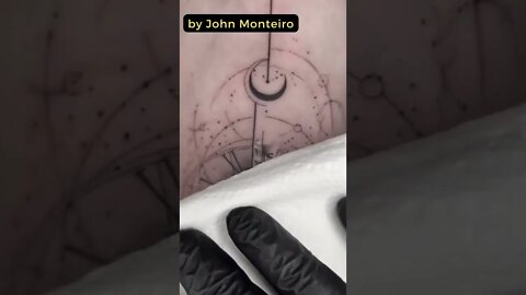 Stunning Tattoo by John Monteiro #shorts #tattoos #inked #youtubeshorts