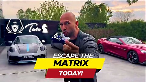 Andrew Tate Explains Why You Must Escape The Matrix Today! Hustlers University