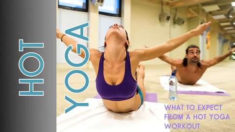 What To Expect From A Hot Yoga Workout [ hot yoga burns calories]