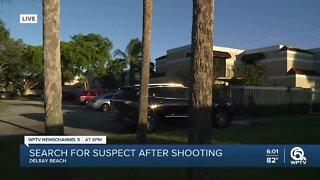 Police search for suspect after Uber Eats driver shot in Delray Beach