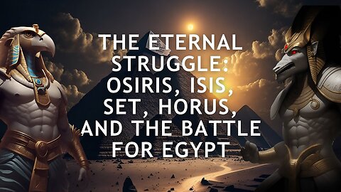 Egyptian Mythology: Osiris, Isis, Set, Horus, and the Eternal Battle for Egypt