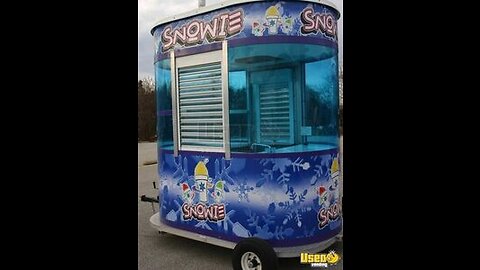 2018 Snowie 5' x 8' Shaved Ice Concession Trailer / Turnkey Mobile Snowball Biz for Sale in Missouri