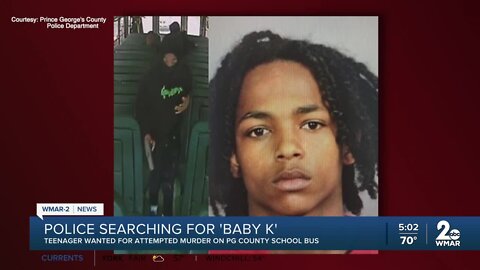 $12,500 reward for "Baby K": Teenager wanted for attempted PG school bus murder