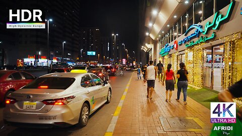 Abu Dhabi city Hamdan street walk Part 3 🇦🇪 [4K HDR]
