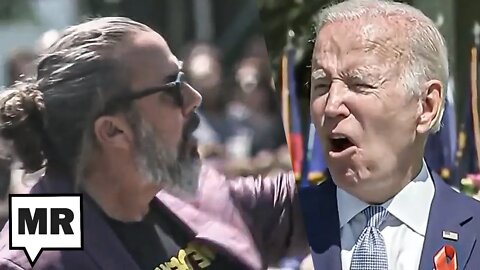 Biden Confronted By Parkland Victim's Dad In White House Rose Garden