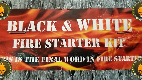 Black & White Fire Starter Kit - Review