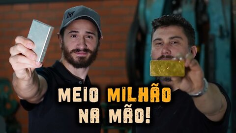 Fabricamos BARRAS de OURO e PRATA!