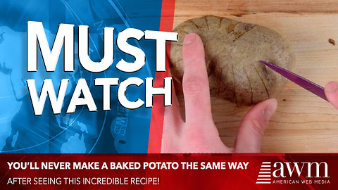 After Seeing This Way To Make A Baked Potato, I’ll Never Make It Any Other Way Again