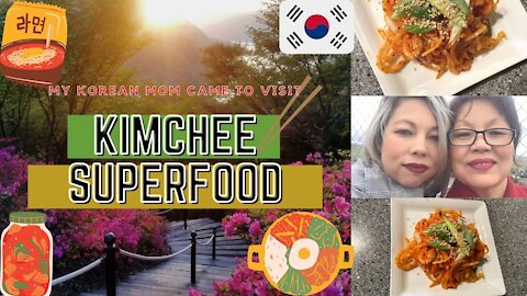 My Korean Mom Came to Visit & Cooked | Episode 3: Kimchee (Korean Superfood)