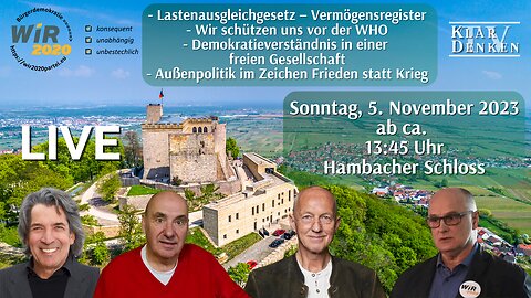 LIVE | vom Hambacher Schloss