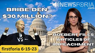 Bribe-den: $30 Million? Boebert Files Articles of Impeachment