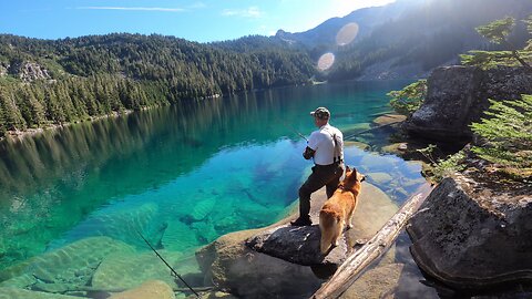 FISHING the MOST BEAUTIFUL LAKE in the WORLD!!!!!!
