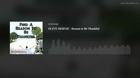 OLIVE HERVIE - Reason to Be Thankful