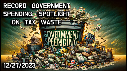 🔍💸 Uncovering the Cost: Record Government Spending and Tax Waste 💸🔍