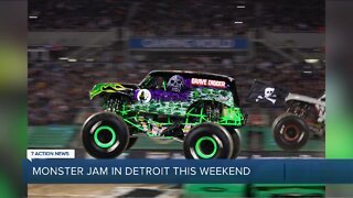 Monster Jam returns to Detroit this weekend for first time since 2019