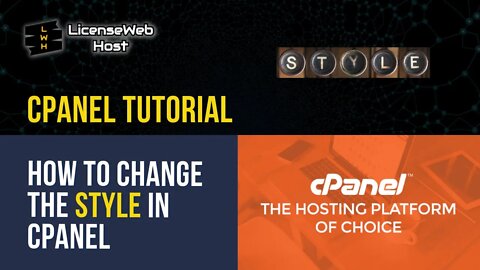 How to Change the Style in cPanel