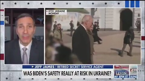 Retd. Secret Service Agent Exposes Fake Air Sirens During Biden's Ukraine Visit