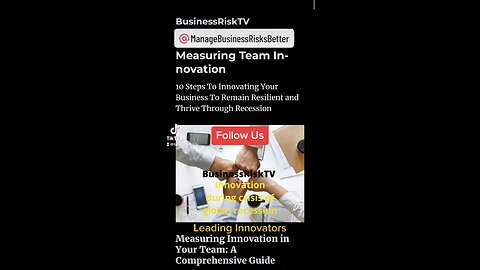 Measuring Team Innovation: 10 Steps To Innovating Your Business To Remain Resilient and Thrive