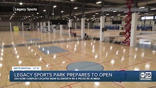 Legacy Sports Park prepares to open in Mesa