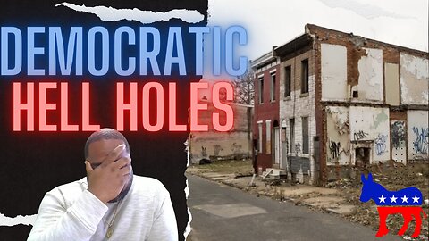 Democratic Cities Are Hell Holes & Martin Luther King Sold Us To The Democratic Party