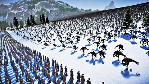 Can 50.000 Star Wars Jedi STOP 1 Million Werewolves!