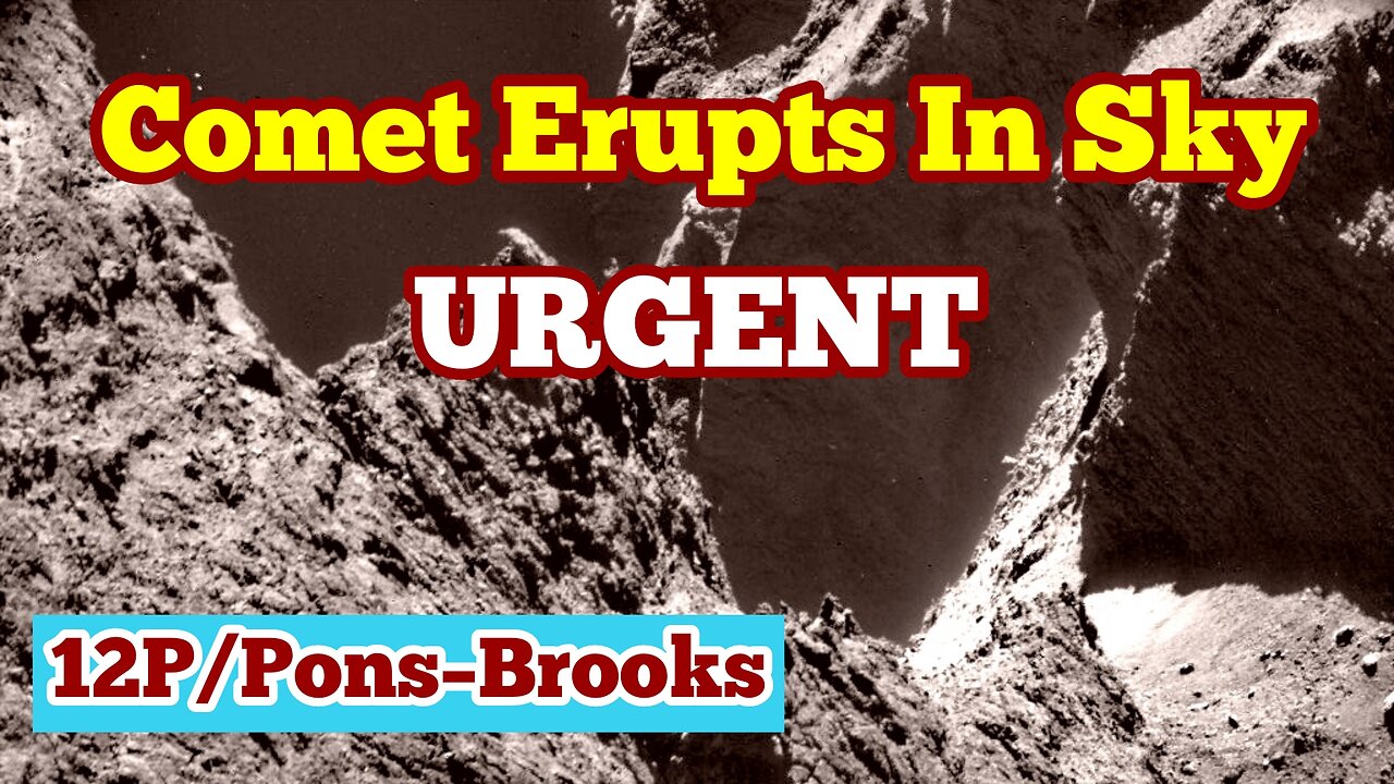 Comet Eruption Brightened Up 12P Pons Brooks 2024 Visible In Spring 2024   KhOBn.qR4e Small Comet Eruption Brightened U 