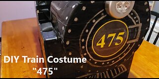 DIY Train costume - "475" Steam Train