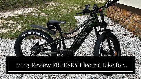 Customer Review FREESKY Electric Bike for Adults 1000W BAFANG Motor 48V 20Ah Samsung Cells Batt...