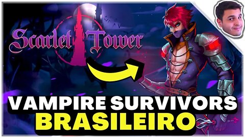 Vampires Survivors BRASILEIRO | Scarlet Tower