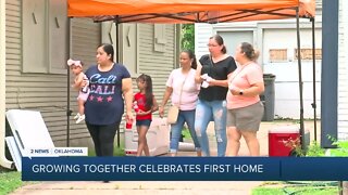 Growing Together celebrates first home