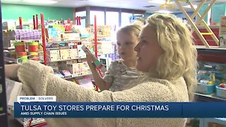 Tulsa Toy Stores Prepare for Christmas