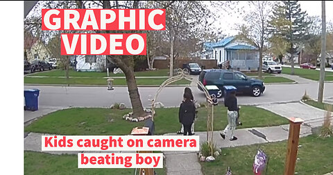 Girls caught on camera beating boy in Bay City, Michigan after mom says they stole his bike