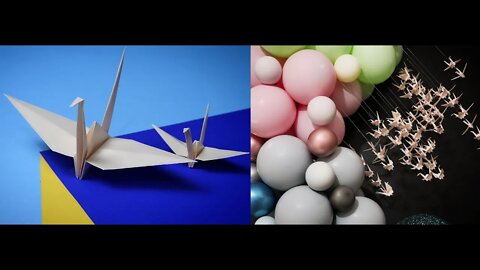 How to make Origami Crane Step by Step and decorate it/ Como fazer Origami de Tsuru e decorá-lo